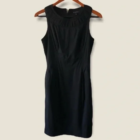 Banana Republic | Dresses | Banana Republic Petite Black Sleeveless Pleated Round Neck Sheath Dress Sz 6p | Poshmark Banana Republic | Dresses | Banana Republic Petite Black Sleeveless Pleated Round Neck Sheath Dress Sz 6p | Poshmark